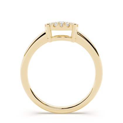 Diamant Cluster Verlobungsringe