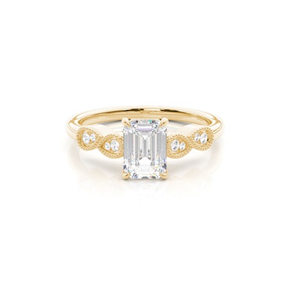 Yellow Gold Diamond Engagement Rings