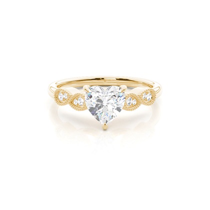 Yellow Gold Diamond Engagement Rings
