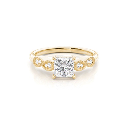 Princess Cut Diamond Engagement Rings
