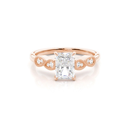 Rose Gold Diamond Engagement Rings