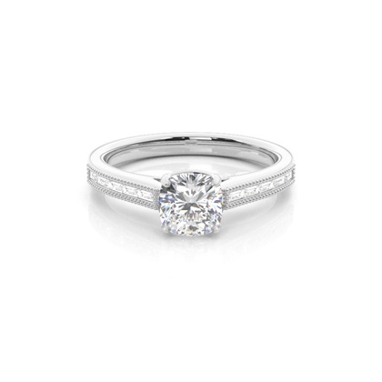 Cushion Cut Diamond Engagement Rings