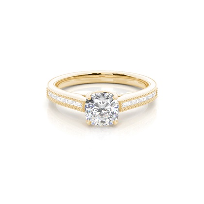 Cushion Cut Diamond Engagement Rings