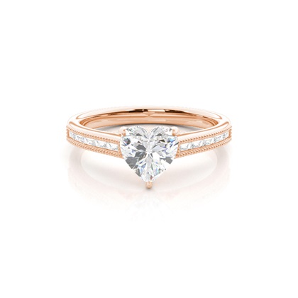 Rose Gold Diamond Engagement Rings