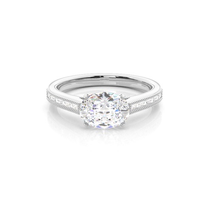 Oval Diamond Engagement Rings