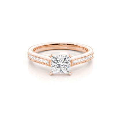 Princess Cut Diamond Engagement Rings