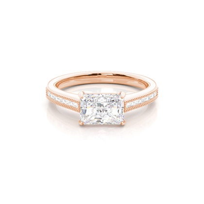 Rose Gold Diamond Engagement Rings