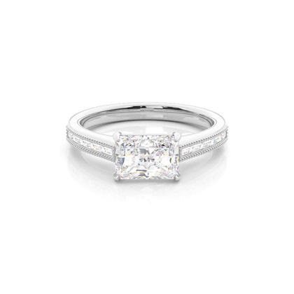 Radiant Diamond Rings