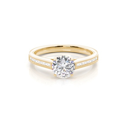 Yellow Gold Diamond Rings