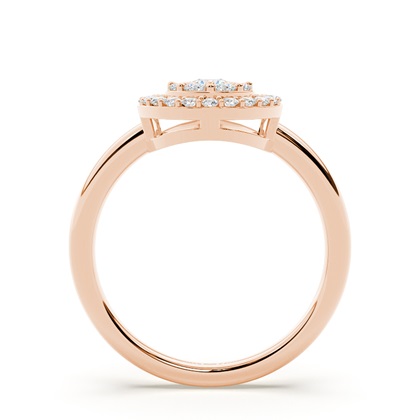 Diamant Cluster Verlobungsringe