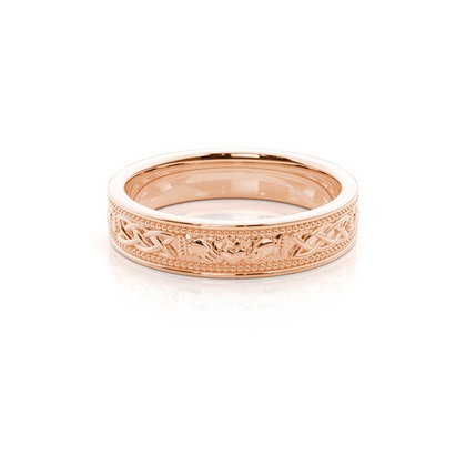 Women's Rose Gold Wedding Rings