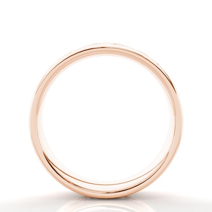 Men's Rose Gold Wedding Rings