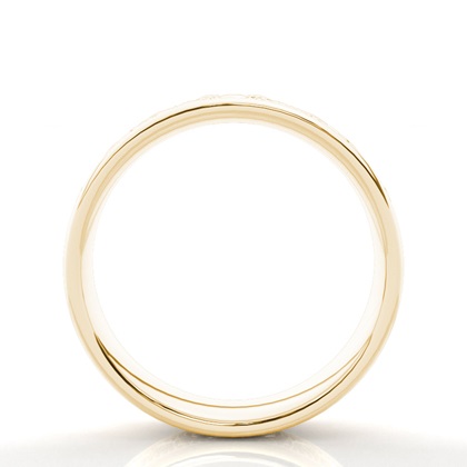 Men's Yellow Gold Wedding Rings 