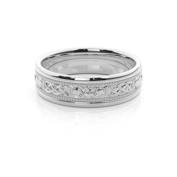 Men's Claddagh Wedding Rings
