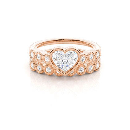 Rose Gold Diamond Engagement Rings