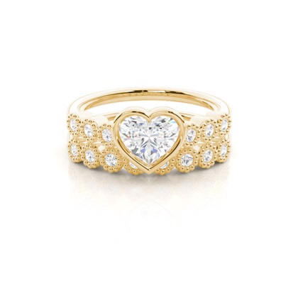 Yellow Gold Diamond Engagement Rings