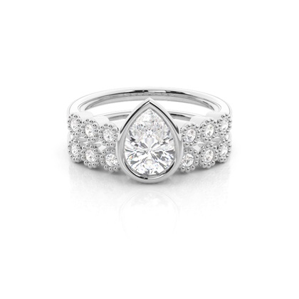 Pear Diamond Rings
