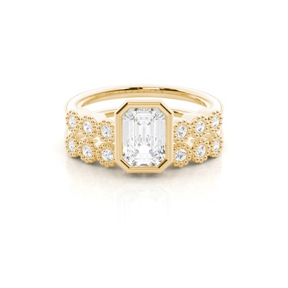 Emerald-Cut Diamond Rings