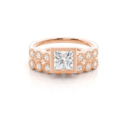 Princess Cut Diamond Rings