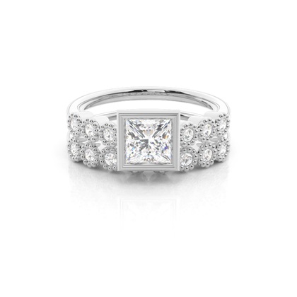 Princess Cut Diamond Rings