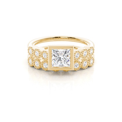 Yellow Gold Diamond Rings