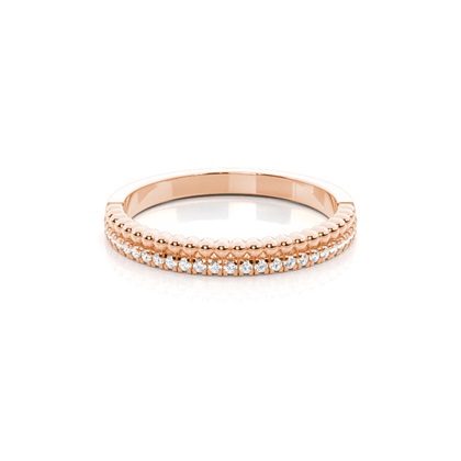 Rose Gold Diamond Rings
