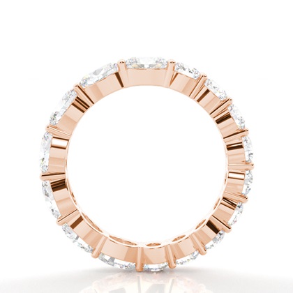 Oval,- und Brilliant Eternityring