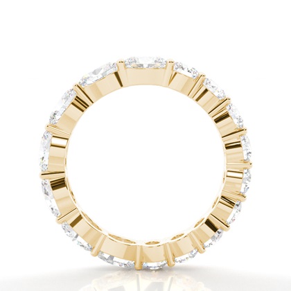 Oval,- und Brilliant Eternityring