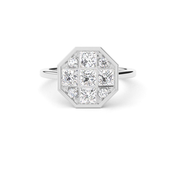 Cluster Composite Diamond Rings