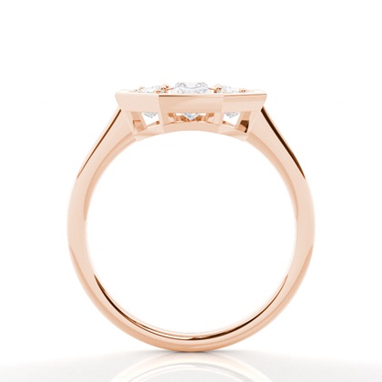 Cluster Diamant-Ohrringe