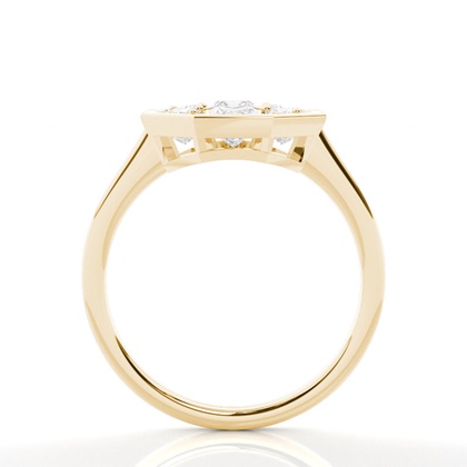 Cluster Diamant-Ohrringe