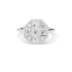Cluster Composite Diamond Rings