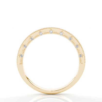 Vintage Diamant Ehering