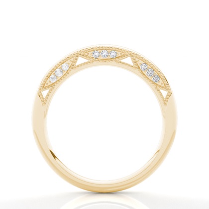 Vintage Diamant Ehering