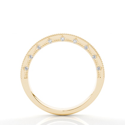 Vintage Diamant Ehering