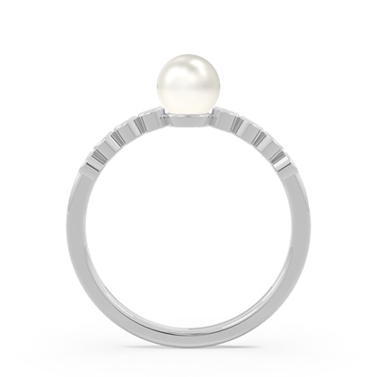 Brilliant Platin Diamantringe Edelstein