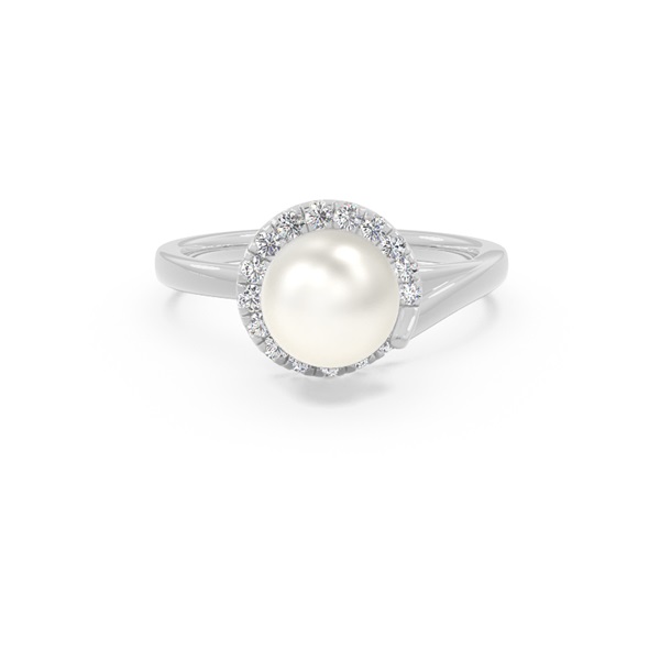 Classic Swirl Freshwater Pearl Ring