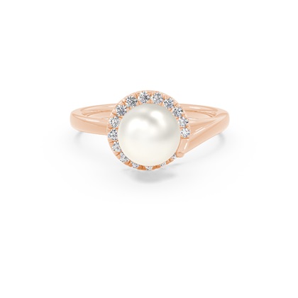 Classic Swirl Freshwater Pearl Ring