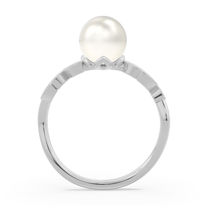 Brilliant Platin Diamantringe Edelstein