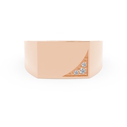 Men's Diamond Accent Signet Ring