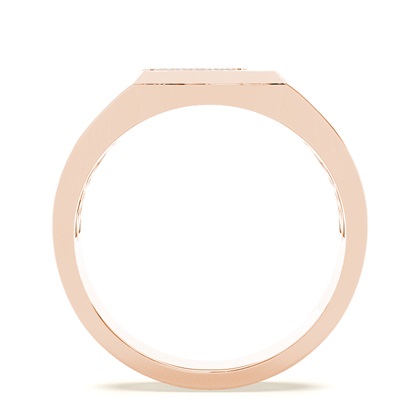 Rose Gold Men's Diamond Rings