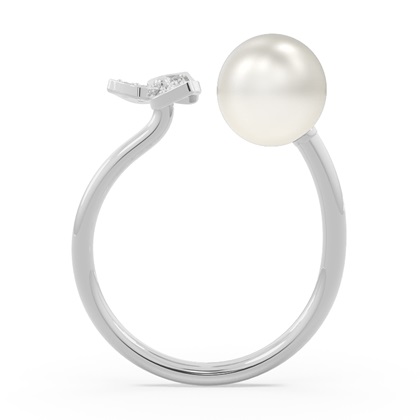 Brilliant Platin Diamantringe Edelstein