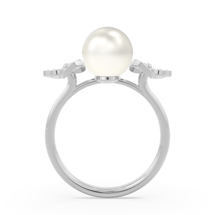 Brilliant Platin Diamantringe Edelstein