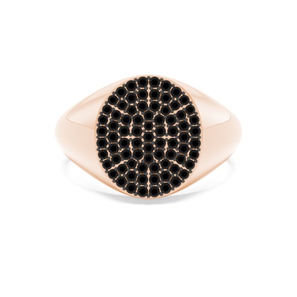 Men's Diamond Accent Signet Ring