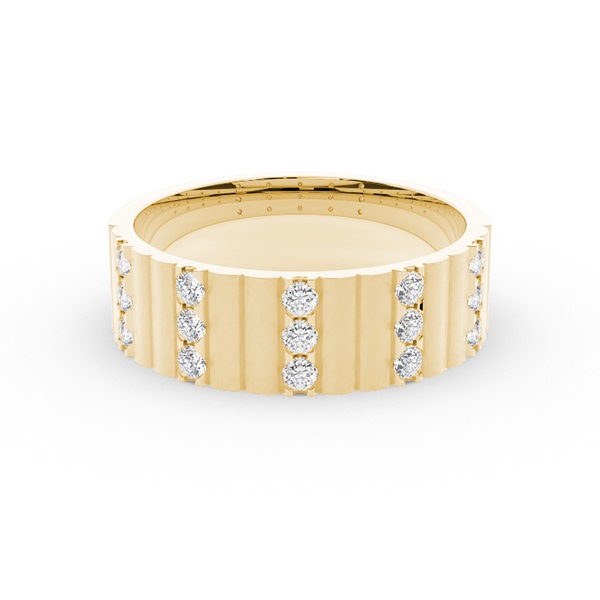Men's Textured Ring
