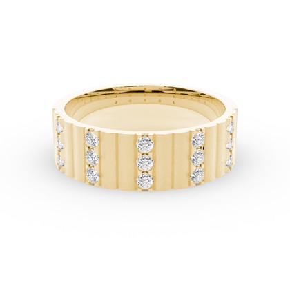 Men's Textured Ring