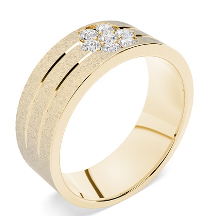 Gelbgold Diamantringe