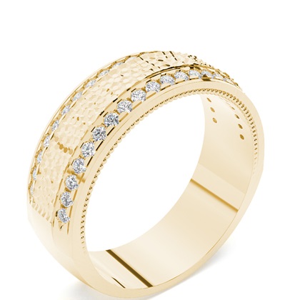 Yellow Gold Diamond Rings