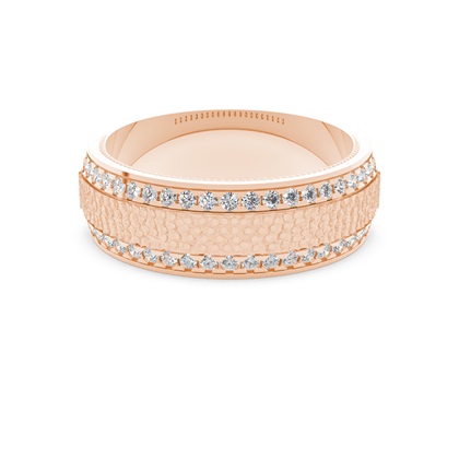 Rose Gold Diamond Rings