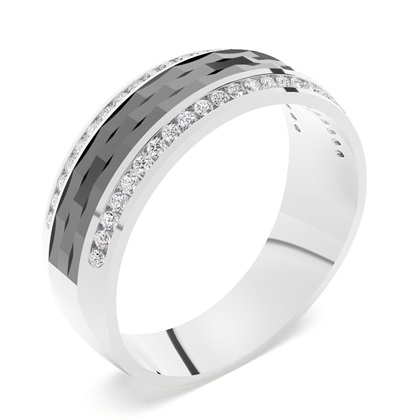Men's Silver Wedding Rings